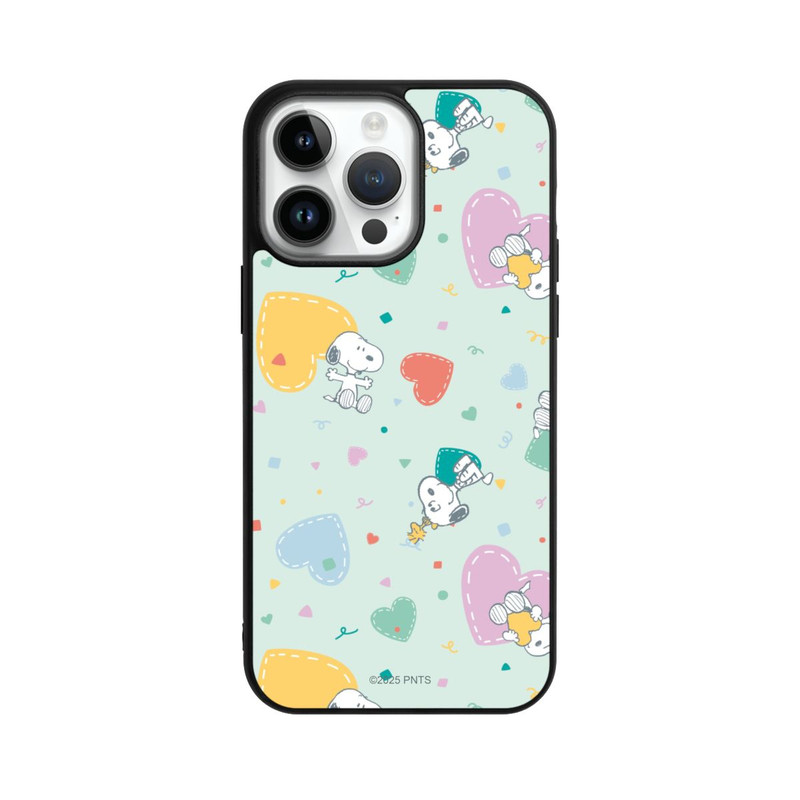 iPhone 14 Pro Max Base Case Snoopy Valentines Hearts