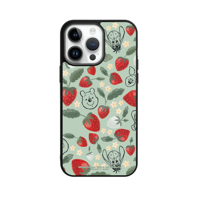 iPhone 14 Pro Max Base Case Winnie the Pooh Strawberries
