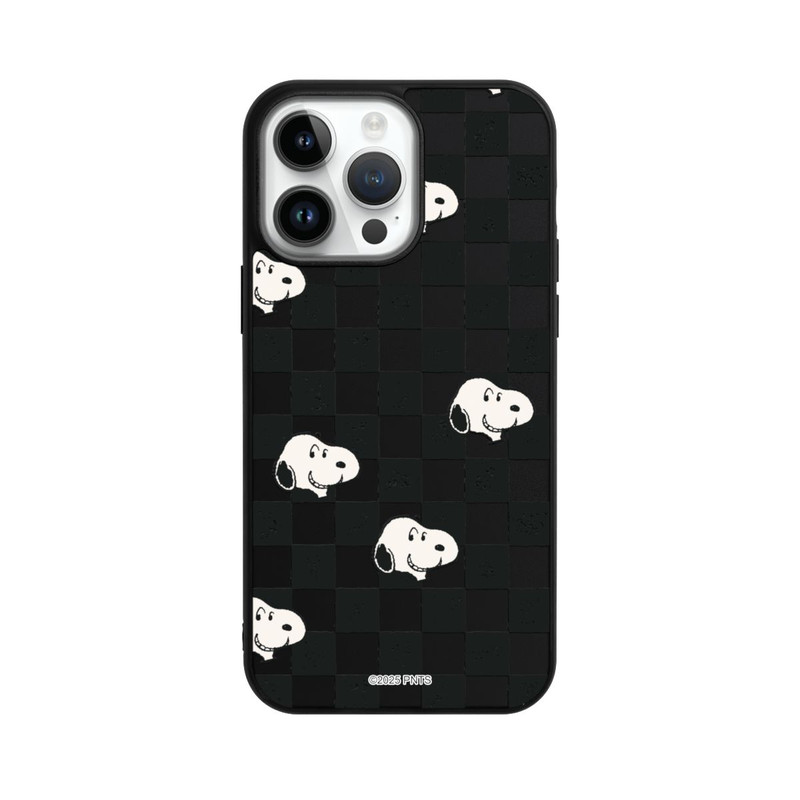 iPhone 14 Pro Max Base Case Snoopy Checked Pattern