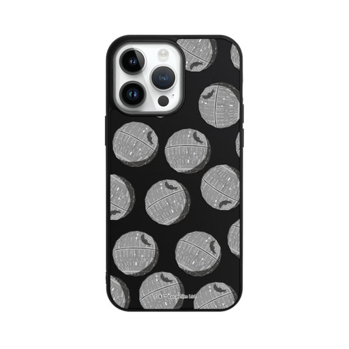 Apple iPhone 14 Pro Max Base Case death-star-pattern-transparent