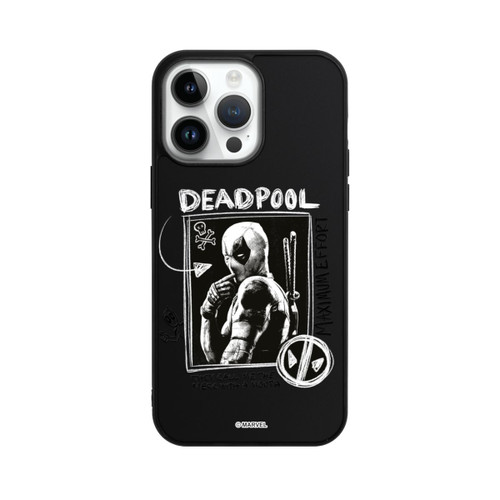 Apple iPhone 14 Pro Max Base Case Deadpool Transparent