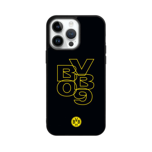 Apple iPhone 14 Pro Max Base Case BVB09 Gelb Schwarz