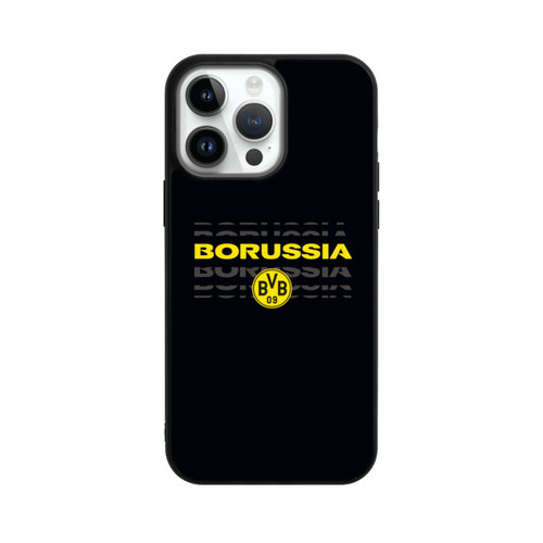Apple iPhone 14 Pro Max Base Case Borrussia Gelb Schwarz