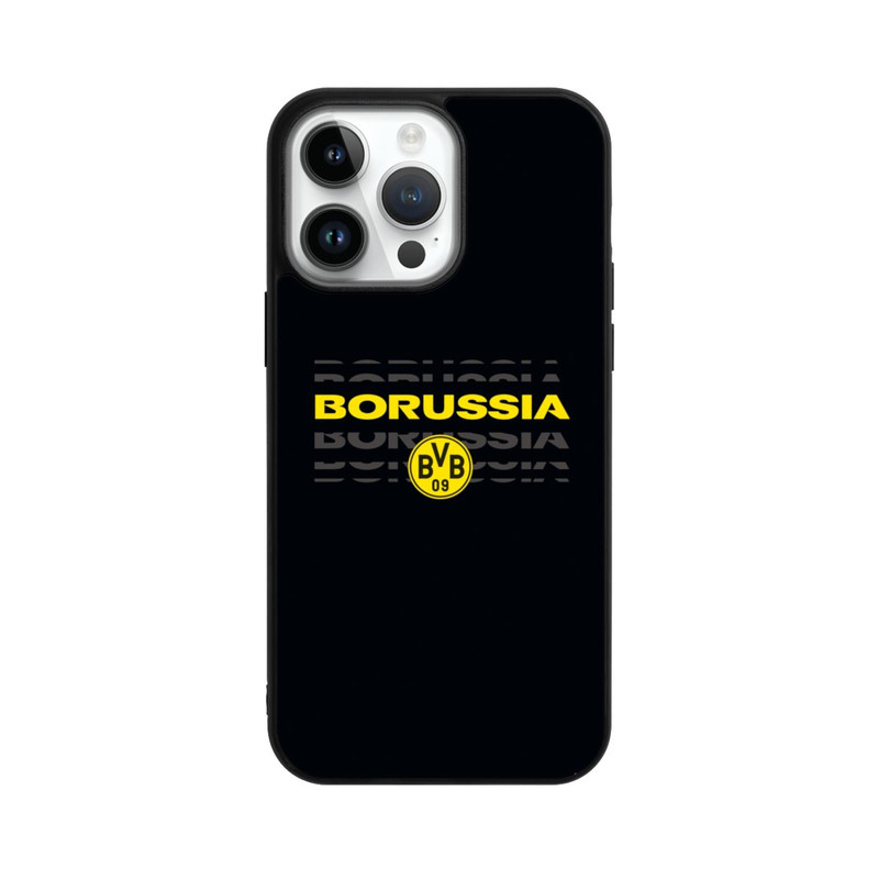 iPhone 14 Pro Max Base Case Borrussia Gelb Schwarz