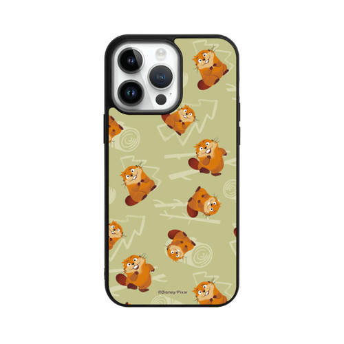 Apple iPhone 14 Pro Max Base Case Hoppers Muster Grün