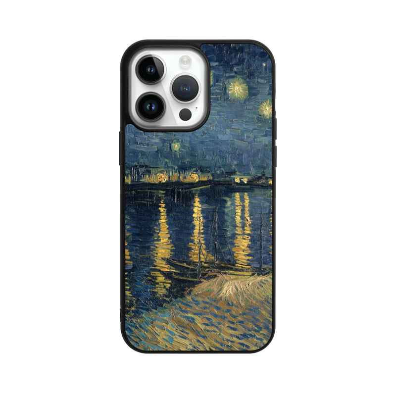 iPhone 14 Pro Max Base Case Sternennacht über der Rhone