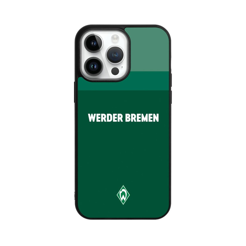 iPhone 14 Pro Max Base Case Werder Bremen Schriftzug Raute