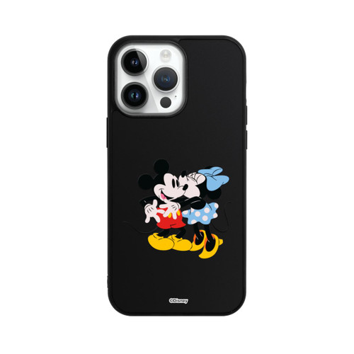 Apple iPhone 14 Pro Max Base Case Mickey and Minnie Magical Couple Transparent