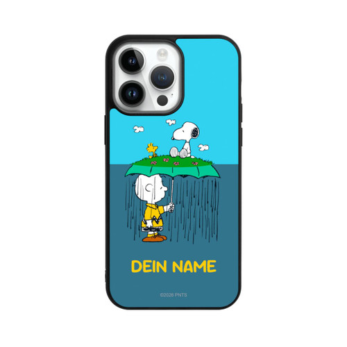Apple iPhone 14 Pro Max Base Case Charlie Brown Regen Personalisierbar