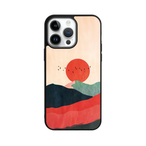 Apple iPhone 14 Pro Max Base Case Zugvögel Kunst