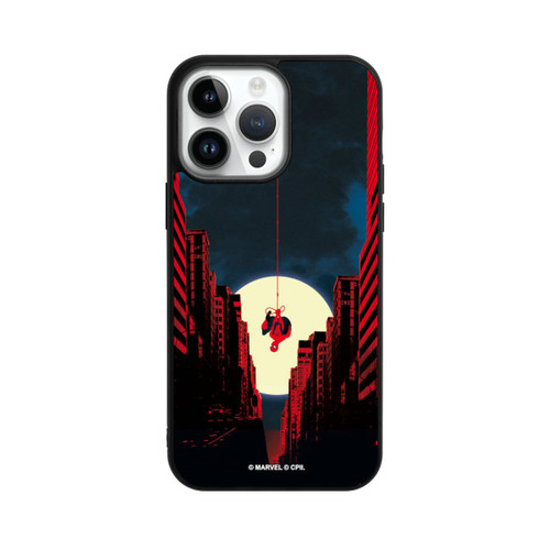 Apple iPhone 14 Pro Max Base Case Spider-Man Marvel between Skyscrapers