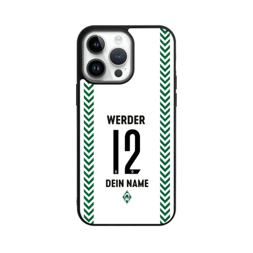 Apple iPhone 14 Pro Max Base Case Werden Bremen Trikot Personalisierbar 26-27