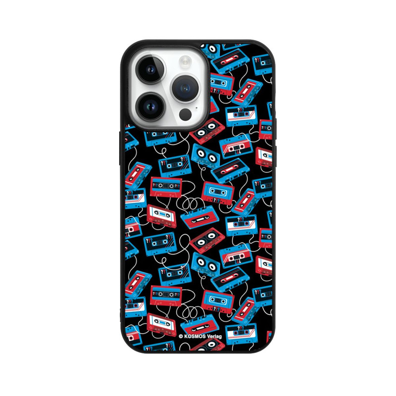 iPhone 14 Pro Max Base Case Drei Fragezeichen B-Seite Muster