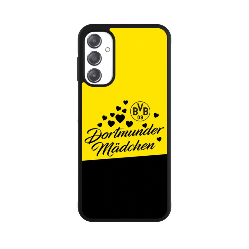 Galaxy A14 5G Base Case BVB Dortmunder Mädel Herzen