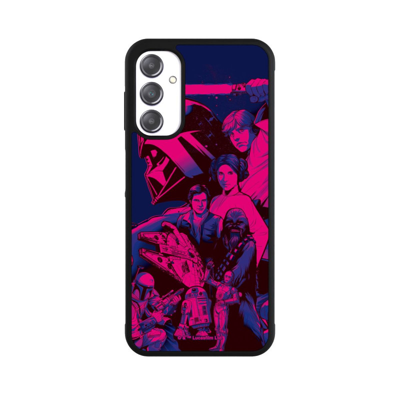 Galaxy A14 5G Base Case StarWars Charaktere - Ultraviolet