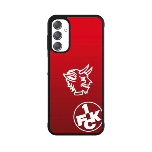 Samsung Galaxy A14 5G Base Case Teufelskopf FCK auf Rot