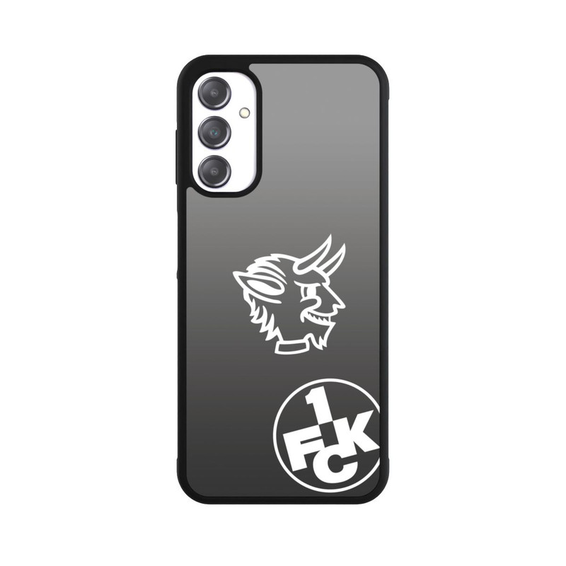 Galaxy A14 5G Base Case Teufelskopf FCK auf Schwarz