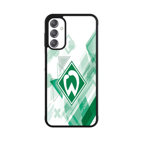 Samsung Galaxy A14 5G Base Case Weiße Grafikelemente - Werder Bremen