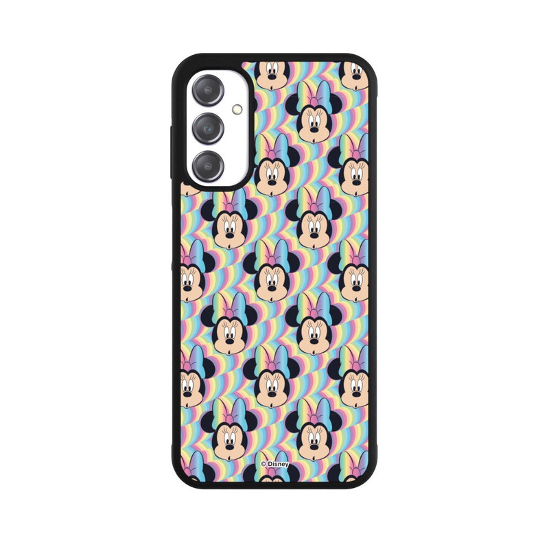 Galaxy A14 5G Base Case Minnie Rainbow Faces