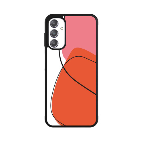 Samsung Galaxy A14 5G Base Case Meine orangefarbene Kunst