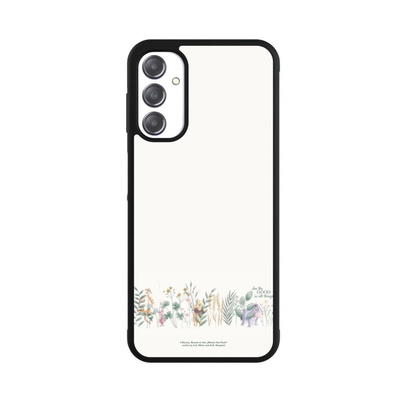 Galaxy A14 5G Base Case Winnie Puuh und seine Freunde hinter Eukalyptus