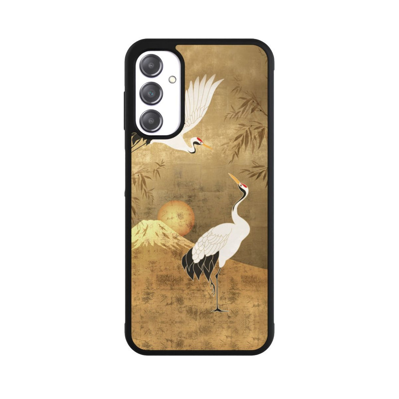 Galaxy A14 5G Base Case Kraniche Gold Japan 1