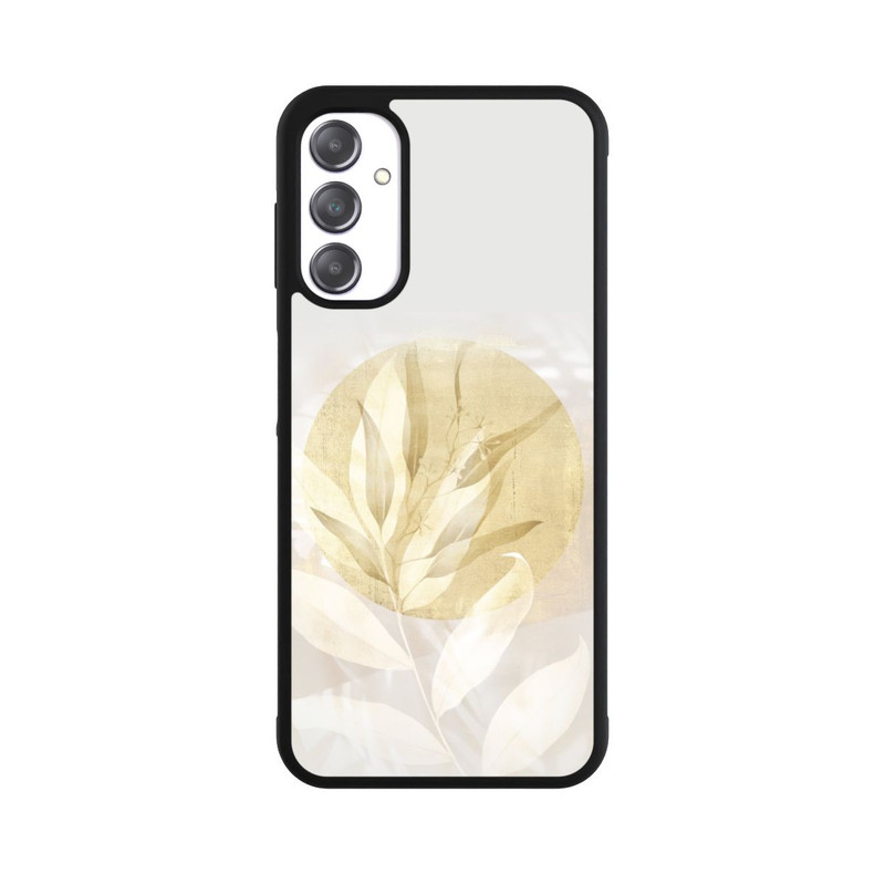 Galaxy A14 5G Base Case Boho Gold Blumen Kunst