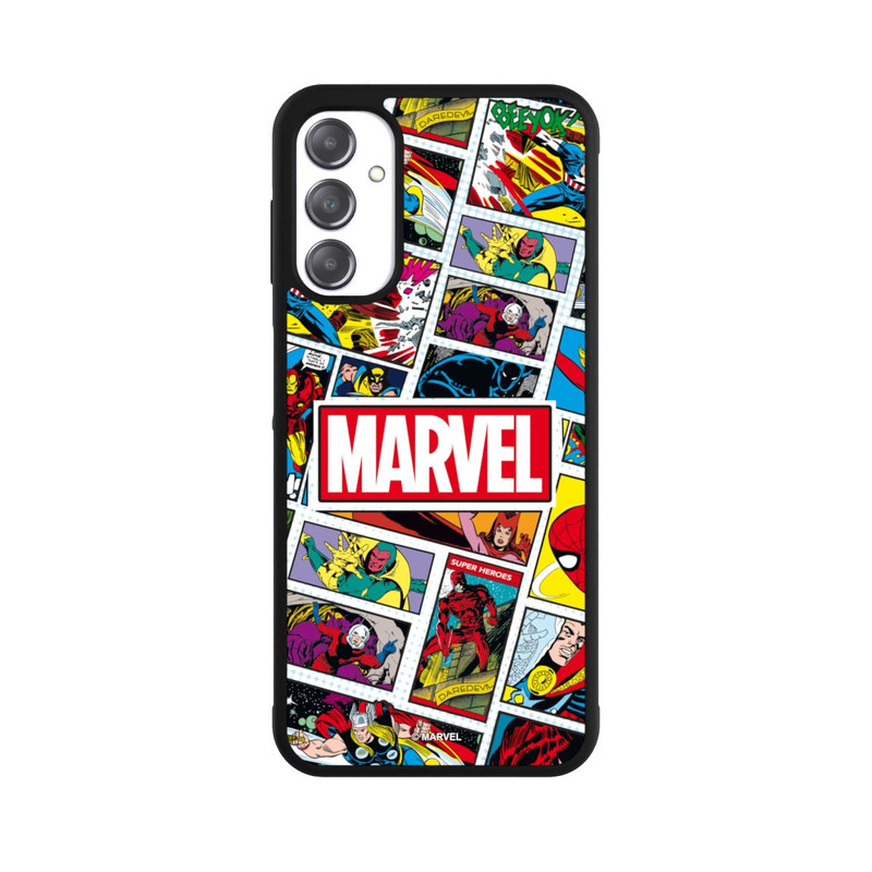 Galaxy A14 5G Base Case Marvel Comic Pattern