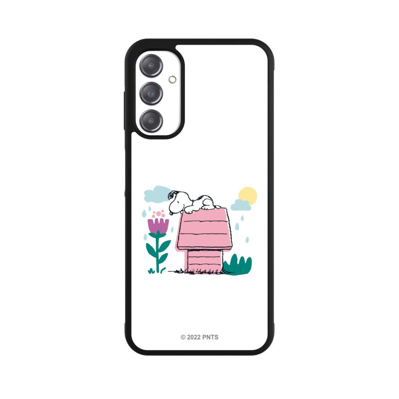 Galaxy A14 5G Base Case Snoopy Hundehütte Frühling