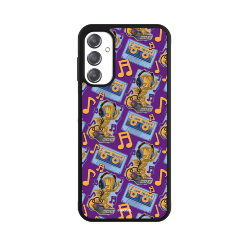 Samsung Galaxy A14 5G Base Case Groot Comic Headphones Guardians of the Galaxy