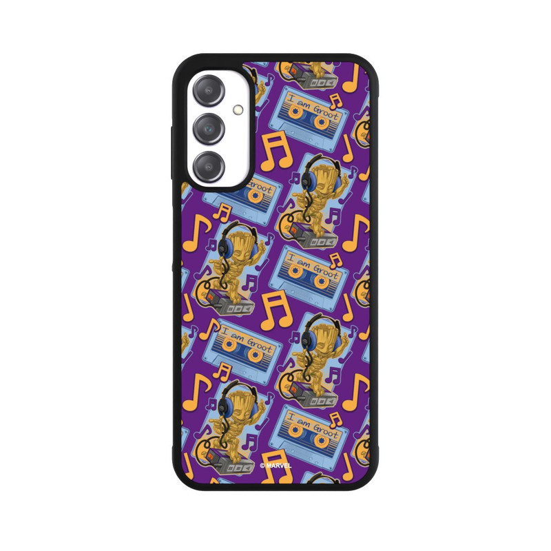 Galaxy A14 5G Base Case Groot Comic Headphones Guardians of the Galaxy
