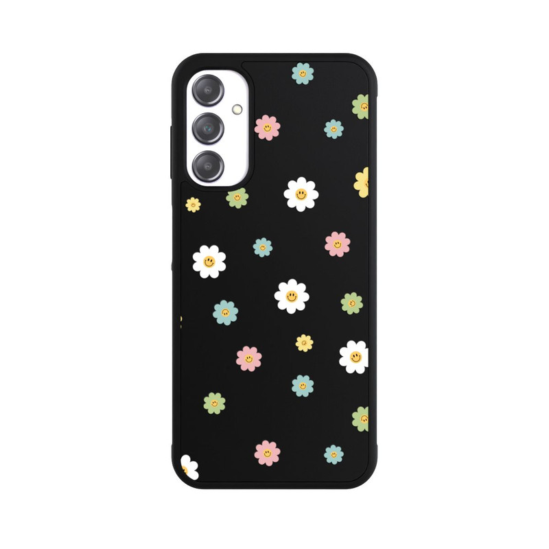 Galaxy A14 5G Base Case Flower Power klein transparent