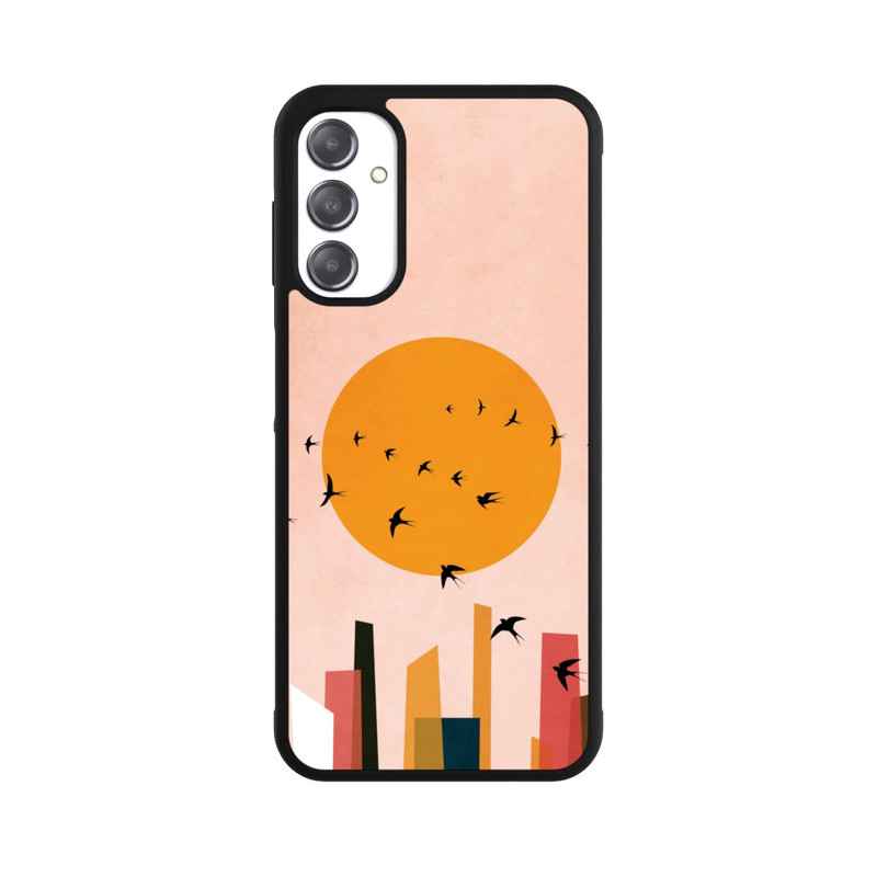 Galaxy A14 5G Base Case Tanzende Vögel