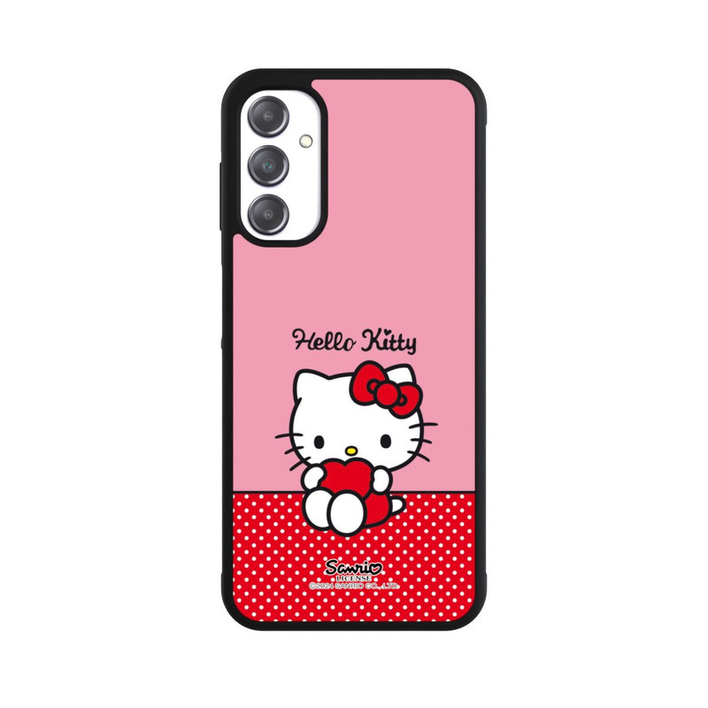 Galaxy A14 5G Base Case Hello Kitty sitzend mit Herz