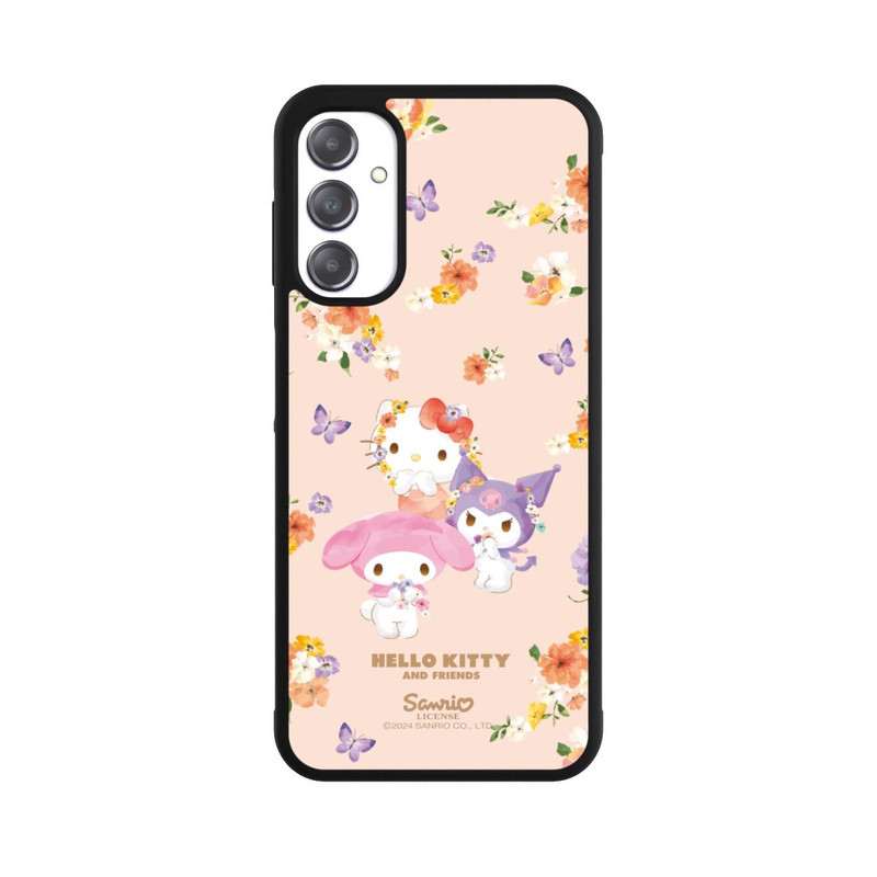 Galaxy A14 5G Base Case Hello Kitty Frühlingsblumen