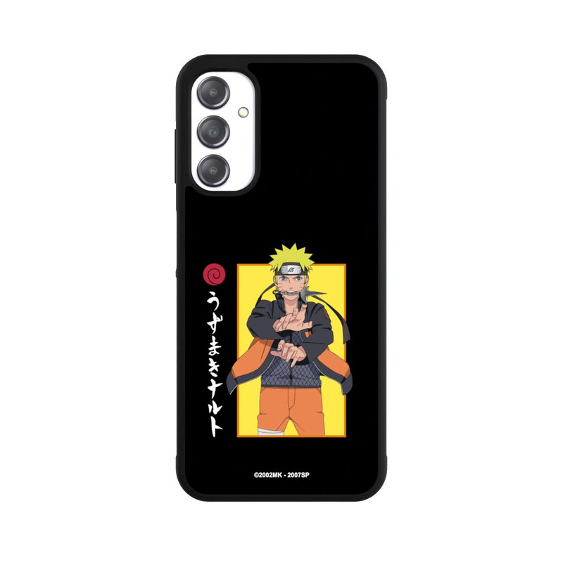 Galaxy A14 5G Base Case Naruto Kampfposition Schwarz