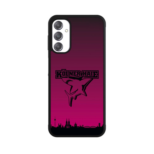 Samsung Galaxy A14 5G Base Case Kölner Haie Skyline Pink