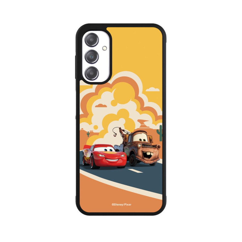 Galaxy A14 5G Base Case Disney Cars Lightning McQueen Und Hook on the Road