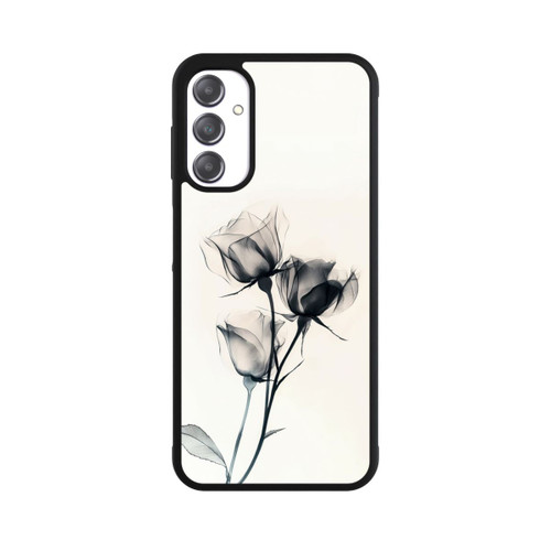 Samsung Galaxy A14 5G Base Case Schwarze Blume