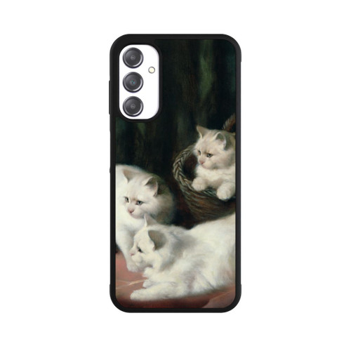 Samsung Galaxy A14 5G Base Case Three White Angora Kittens