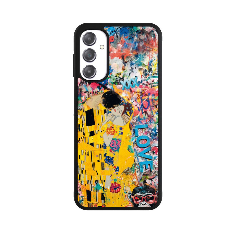 Galaxy A14 5G Base Case Graffiti Kiss