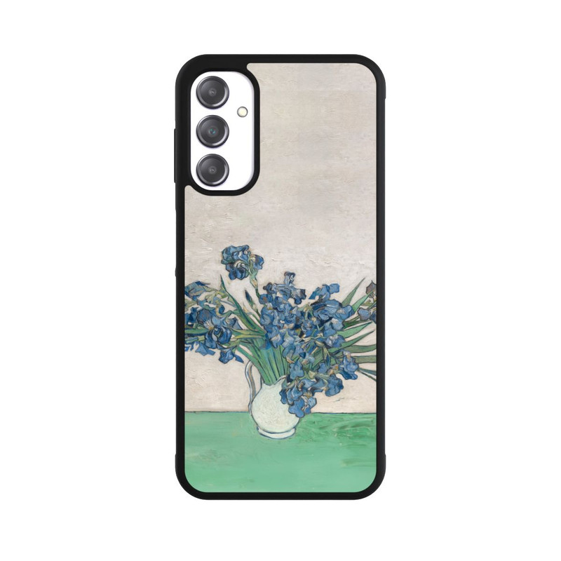 Galaxy A14 5G Base Case Irises, by Vincent Van Gogh