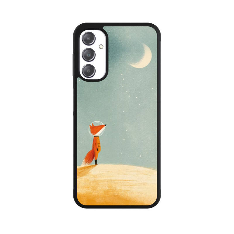 Galaxy A14 5G Base Case Fuchs im Mondlicht