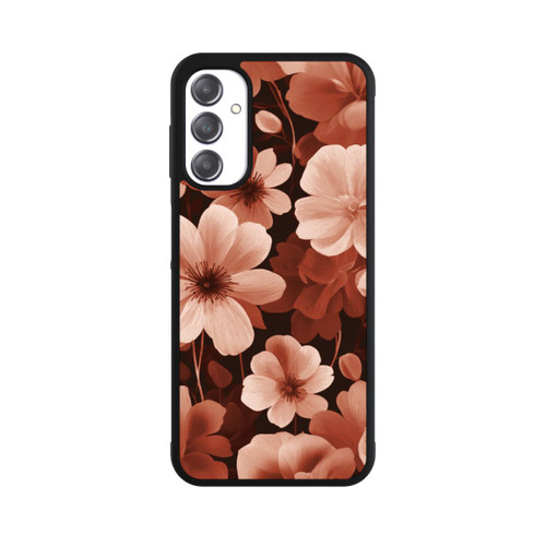 Samsung Galaxy A14 5G Base Case Rote Negativblumen mit KI