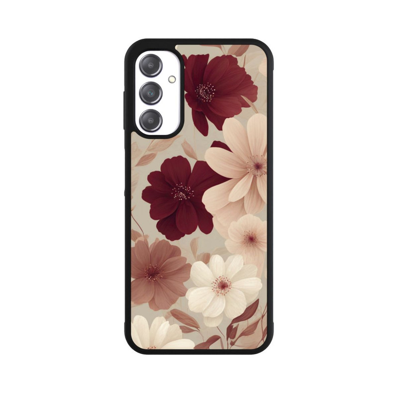 Galaxy A14 5G Base Case Romantische Pastellblumen mit KI