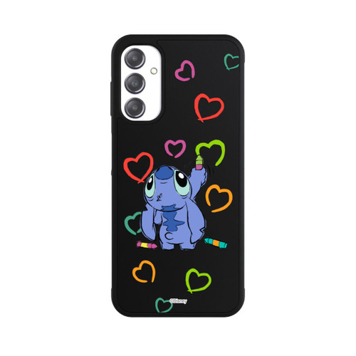 Samsung Galaxy A14 5G Base Case Stitch Draws a Heart Transparent