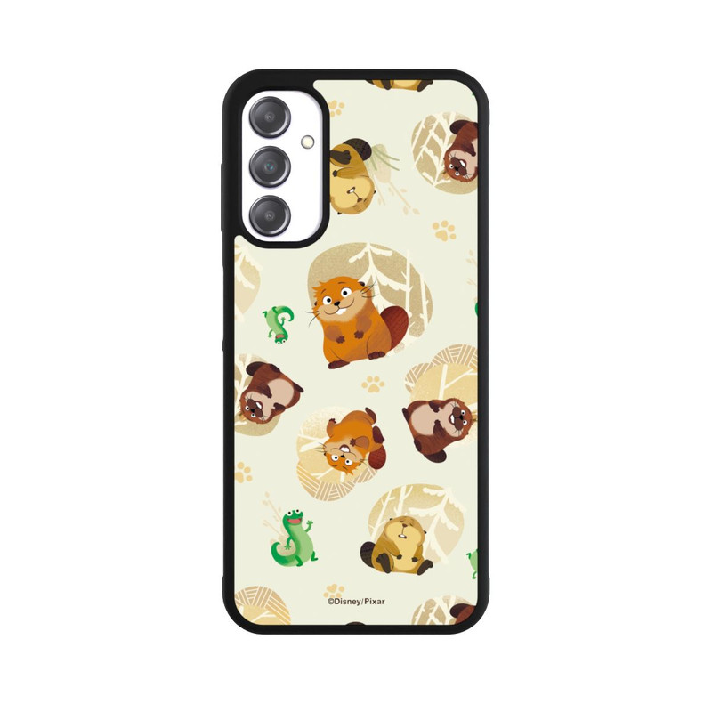 Galaxy A14 5G Base Case Hoppers Muster Gelb