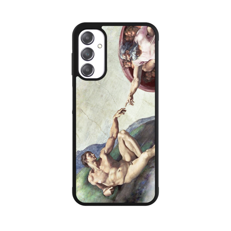Galaxy A14 5G Base Case Michelangelo Buonarroti Erschaffung von Adam