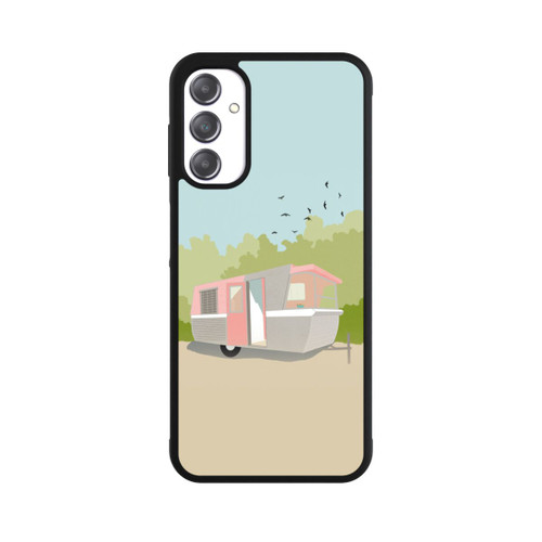 Samsung Galaxy A14 5G Base Case Retro Glamping by Roberta Murray