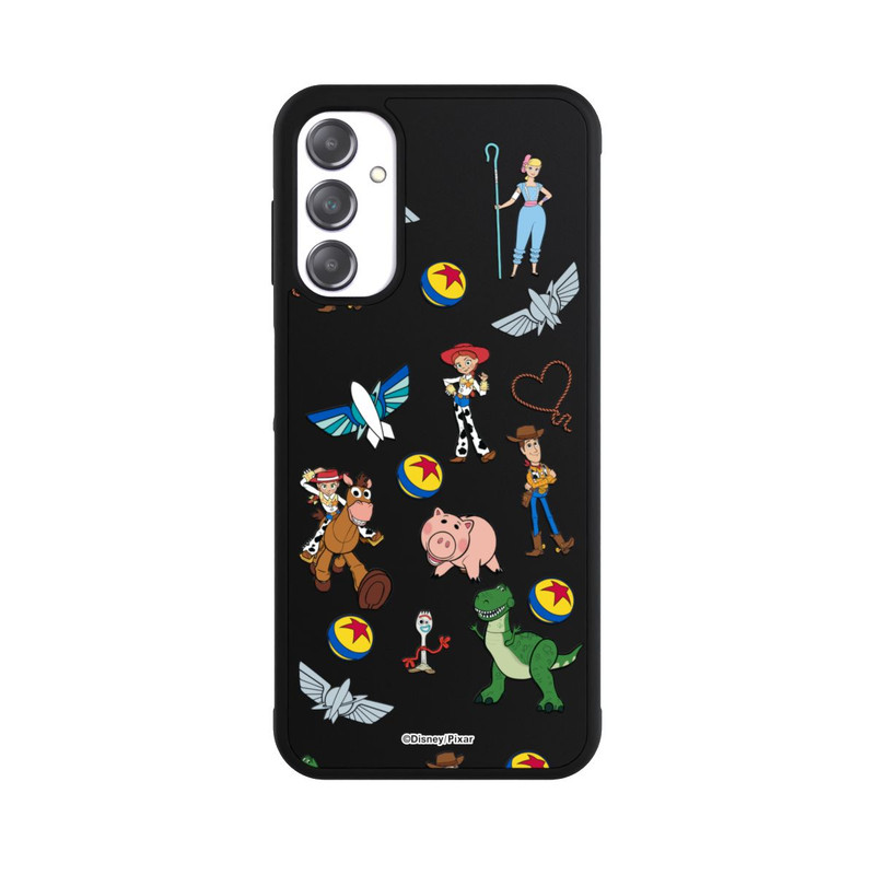 Galaxy A14 5G Base Case Toy Story 5 Hero Toys Pattern Transparent